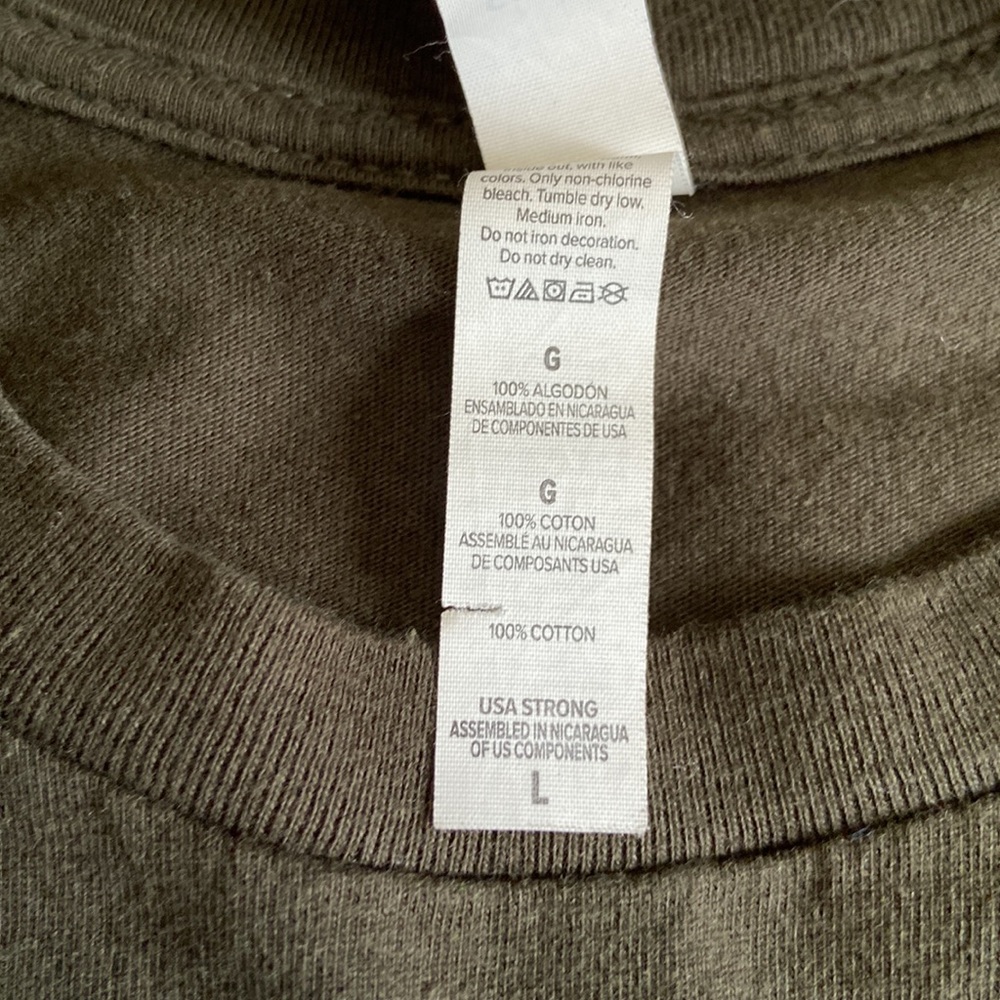 Dark green tree tee - Picture 2 of 2